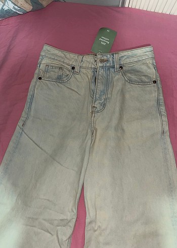 Bej Renk Bol Kot Pantolon - Görsel 2