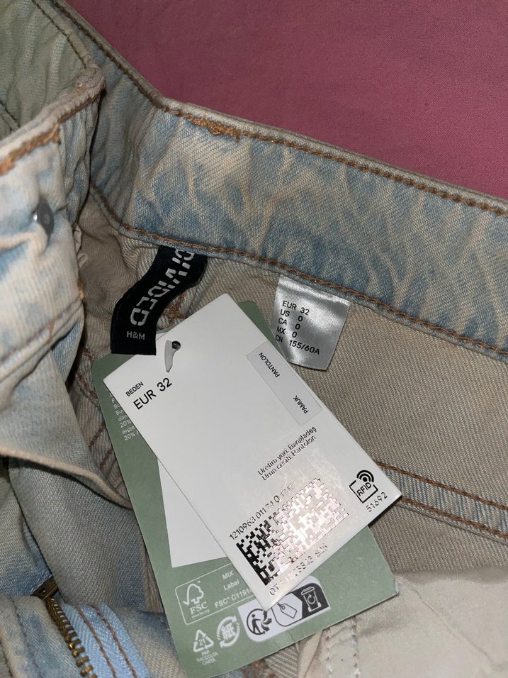 Bej Renk Bol Kot Pantolon - Görsel 3