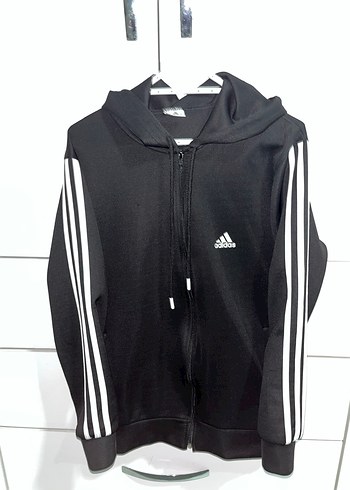 Siyah Adidas Ceket - Görsel 2