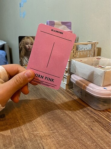  Jisoo kpop photocard