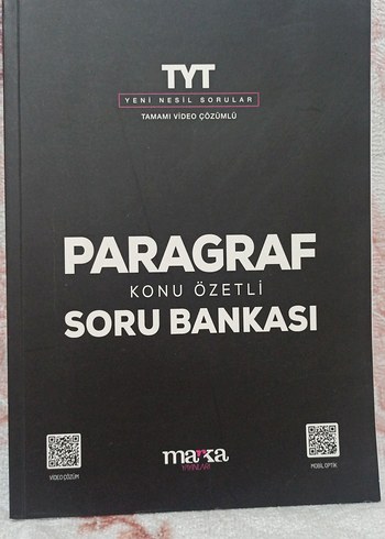 TYT Paragraf Konu Özetli Soru Bankası marka yayınları
