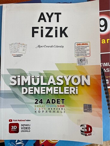 3d ayt fizik denemeleri