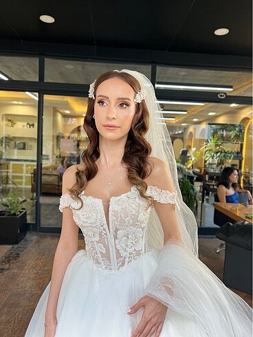 s Beden beyaz Renk Dai Wedding Gelinlik