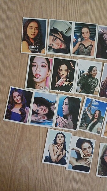 Beden Renk jisoo 20 adet fotokart pc blackpink