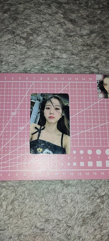 Blackpink jisoo photocard 