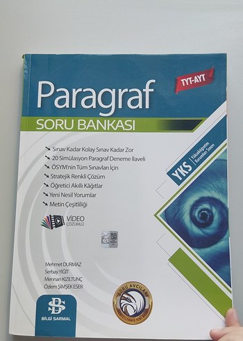 Paragraf Soru Bankası TYT-AYT Video Çözümlü Bilgi Sarmal