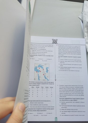  Beden TYT Tarih Soru Bankası Endemik