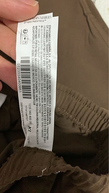 xl Beden stradivarius pantolon