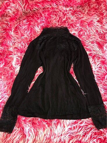 American Vintage Y2k Grunge Dantelli Bluz