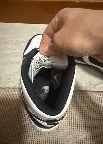 Orjinal Nike Siyah Beyaz dunk  erkek Spor Ayakkabı - Görsel 3