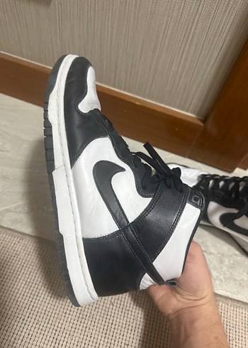 Orjinal Nike Siyah Beyaz dunk  erkek Spor Ayakkabı - Görsel 4
