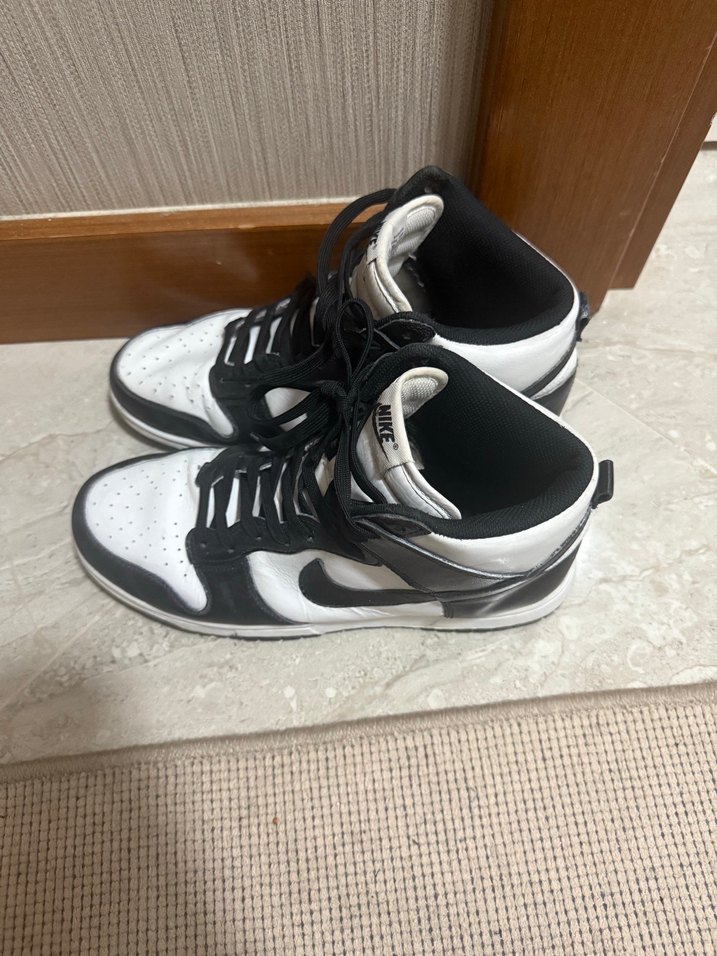 Orjinal Nike Siyah Beyaz dunk  erkek Spor Ayakkabı - Görsel 2