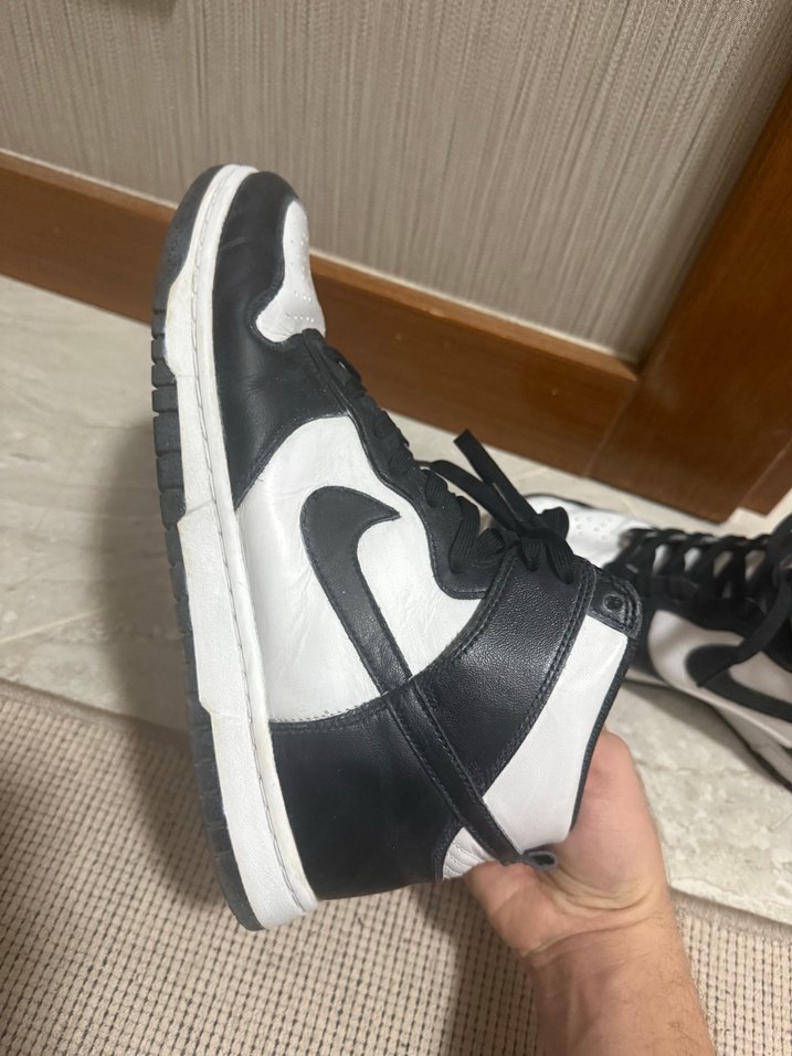 Orjinal Nike Siyah Beyaz dunk  erkek Spor Ayakkabı - Görsel 4