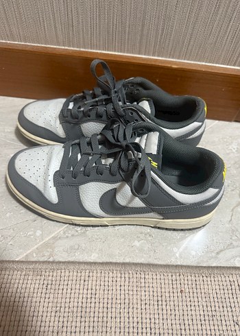 Orjinal Gri-yeşil Nike dunk Bağcıklı erkek Spor Ayakkabı - Görsel 2