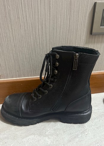 Harley Davidson Orjinal siyah bot 42  numara - Görsel 3