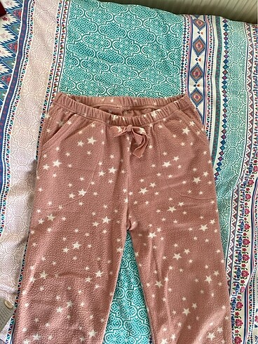 yıldızlı polar pijama altı