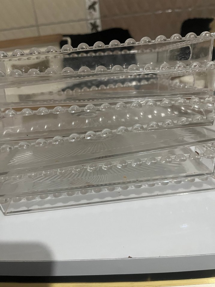 Kahve sunum tepsisi boncuklu - Görsel 2