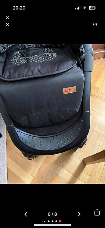 Kraft solid bebek arabası ve puset