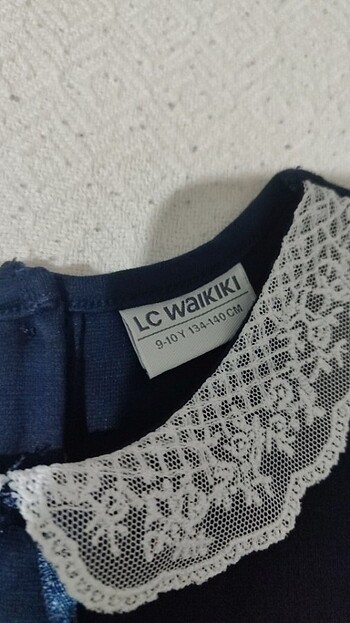 9 Yaş Beden LC Waikiki kız çocuk elbise