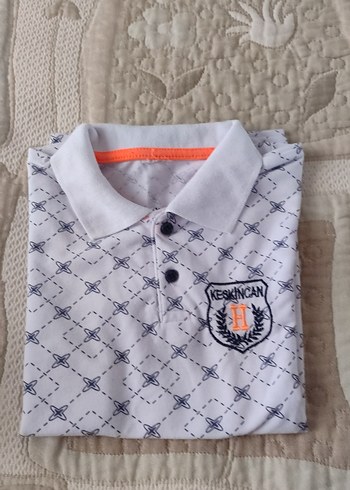 Erkek Çocuk Beyaz Desenli Tişört - Görsel 3