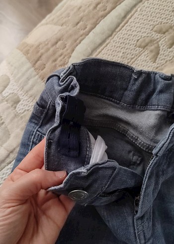 Gri Erkek Çocuk Kot Pantolon - Görsel 3