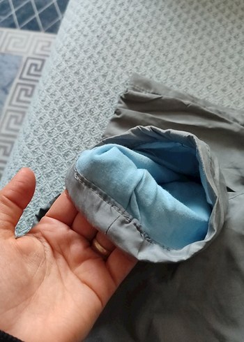 Gri Kışlık çocuk Pantolon içi şardonlu - Görsel 4