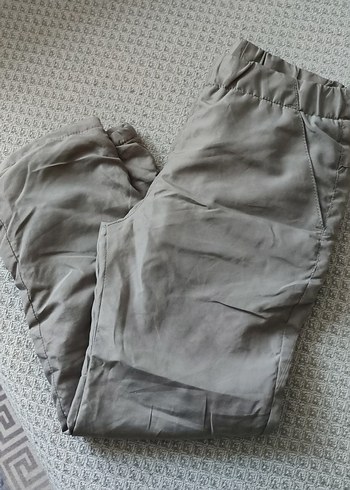 Gri Kışlık çocuk Pantolon içi şardonlu - Görsel 3