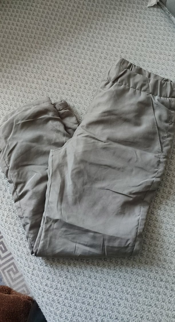 Gri Kışlık çocuk Pantolon içi şardonlu - Görsel 3