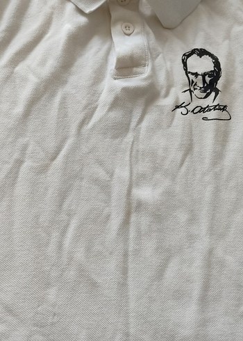 Beyaz Erkek Çocuk Kısa Kollu Polo Yaka Tişört - Görsel 4