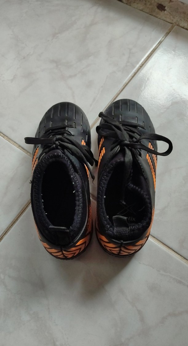 Kinetix Siyah Turuncu Erkek  Cocuk Futbol Ayakkabısı - Görsel 4