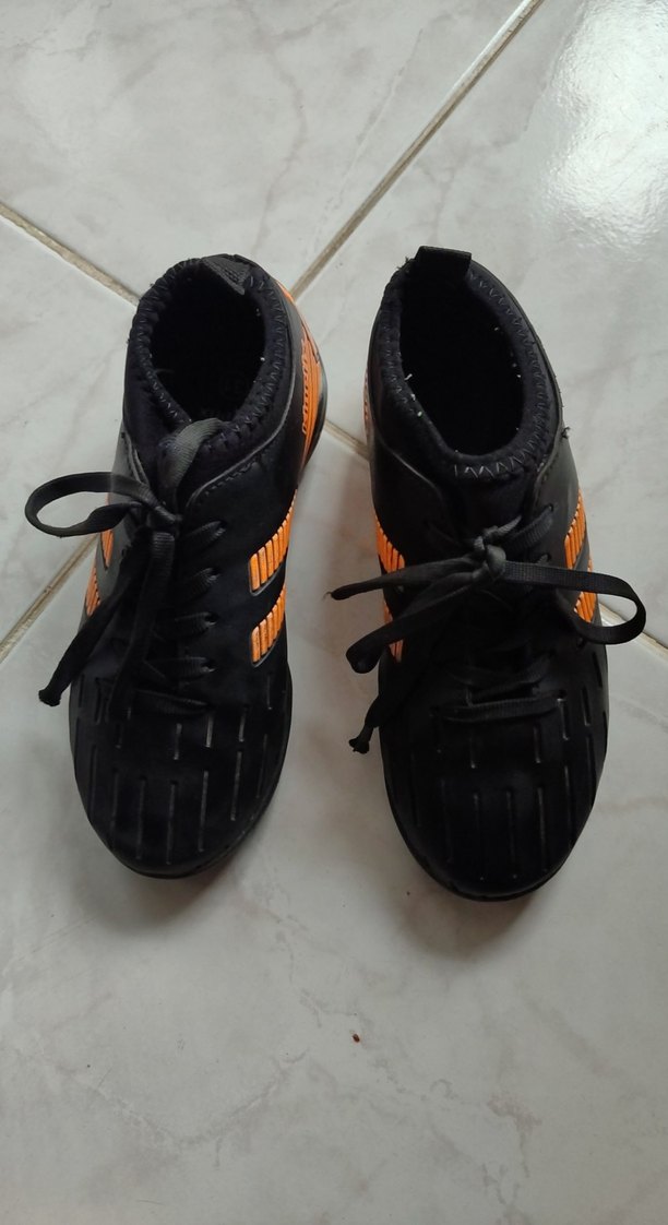 Kinetix Siyah Turuncu Erkek  Cocuk Futbol Ayakkabısı - Görsel 5