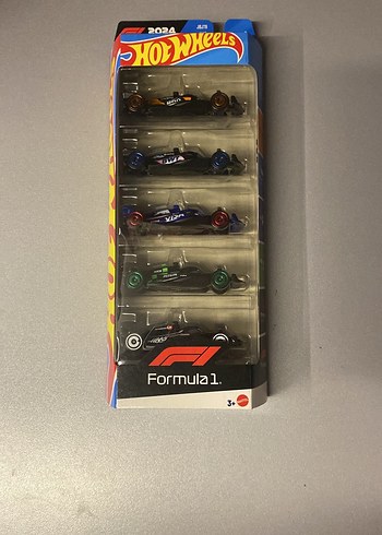 Çok Renkli Formula 1 Oyuncak Arabalar Seti