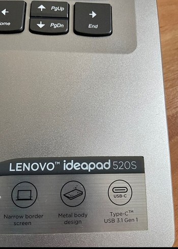 Lenovo Lenovo Gri Laptop