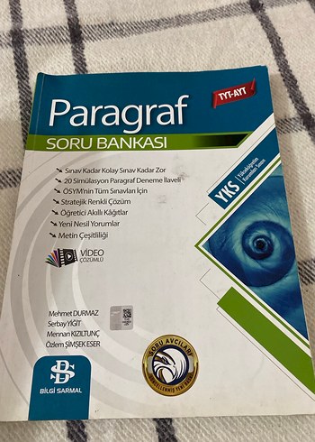 Bilgisarmal yayınları TYT Türkçe ve Paragraf Soru Bankası Seti