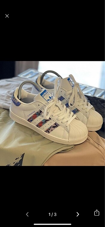 37 Beden Adidas orijinal spor ayakkabı