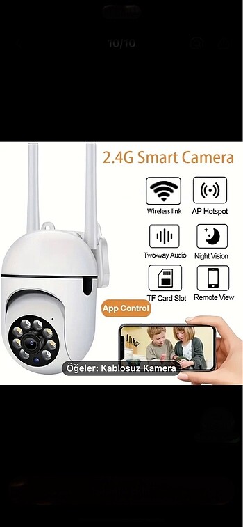 Wi-Fi Güvenlik Kamerası