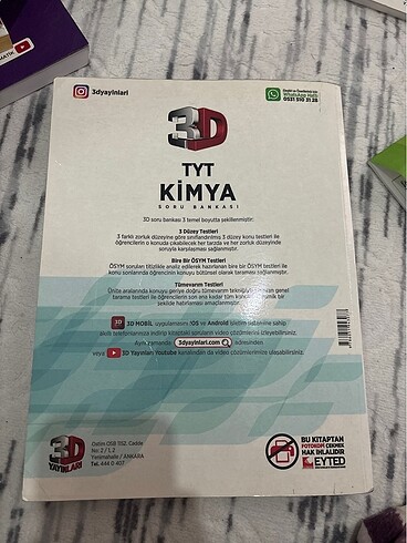  3d tyt kimya