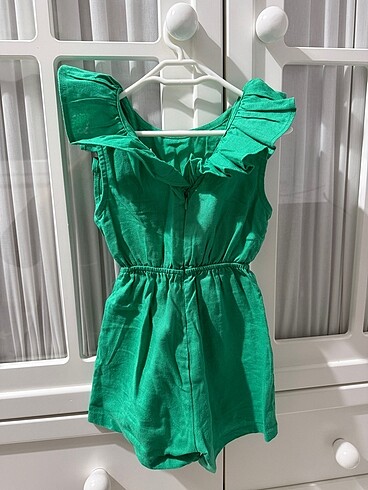24-36 Ay Beden yeşil Renk Tulum