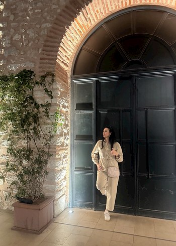 Camel Renkli Kadın tulum - Görsel 3