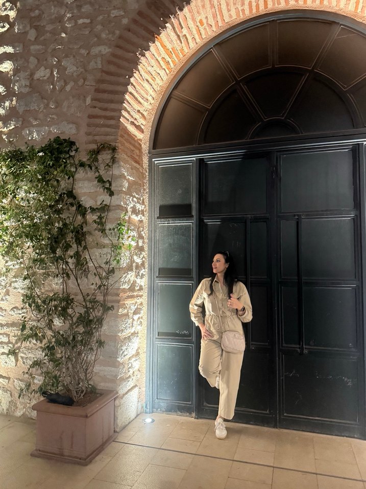 Camel Renkli Kadın tulum - Görsel 3