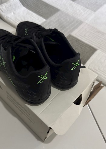 Siyah Bağcıklı Erkek Futbol Ayakkabısı - Görsel 3