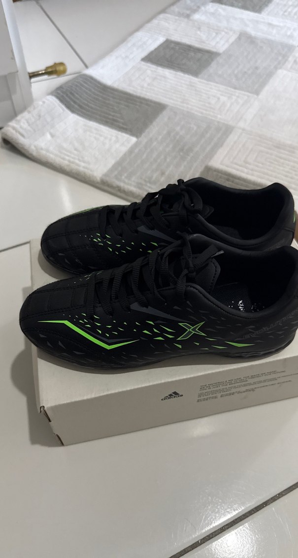 Siyah Bağcıklı Erkek Futbol Ayakkabısı - Görsel 2