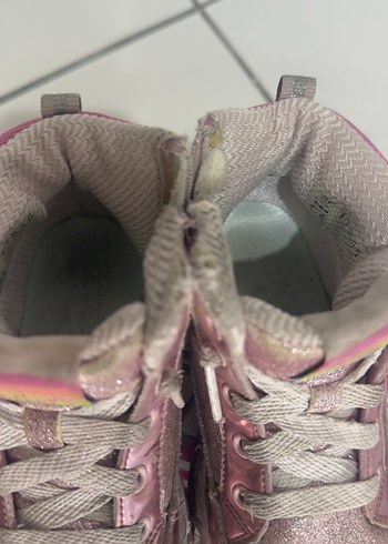 Skechers Kız Çocuk Pembe Simli Spor Ayakkabı - Görsel 8