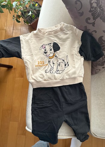 Bebek Erkek Pamuklu 101 Dalmaçyalı Takım