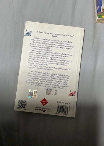 Sadako ve Kağıttan Bin Turna Kuşu - Eleanor Coerr - Görsel 2