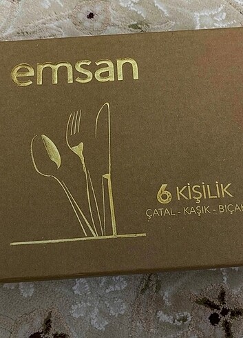  Beden Emsan std penta çatal kaşık bıçak seti (Sıfır)