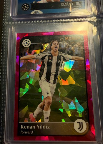 Topps Merlin Kenan Yildiz Futbol Karti