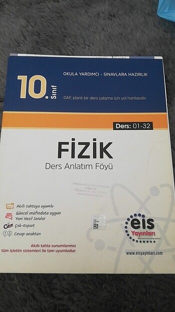 10. SINIF EİS FİZİK DERS ANLATIM FÖYÜ 