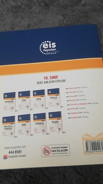  10. SINIF EİS FİZİK DERS ANLATIM FÖYÜ 