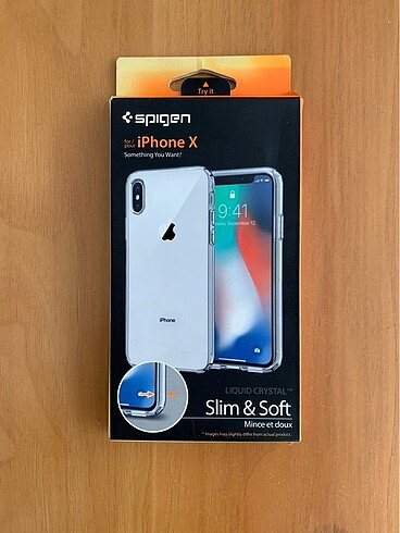 SPİGEN İPHONE X LİQUİD CRYSTAL KILIF